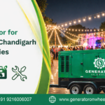 Generator for Rent in Chandigarh for Parties