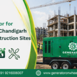 Generator for Rent in Chandigarh for Construction Sites