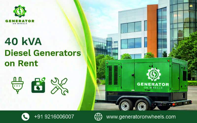 40 kVA Diesel Generators on Rent