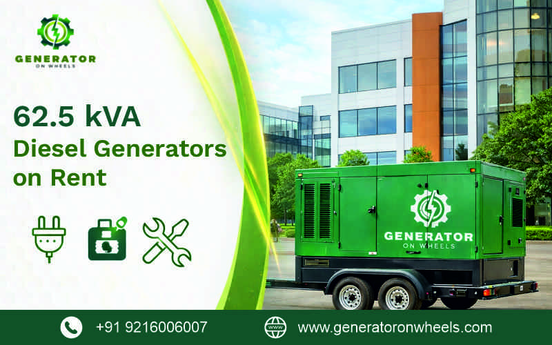 62 kVA Diesel Generators on Rent