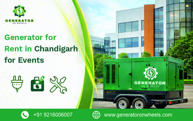 Generator for Rent in Chandigarh for Events