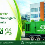 Generator for Rent in Chandigarh for Concerts