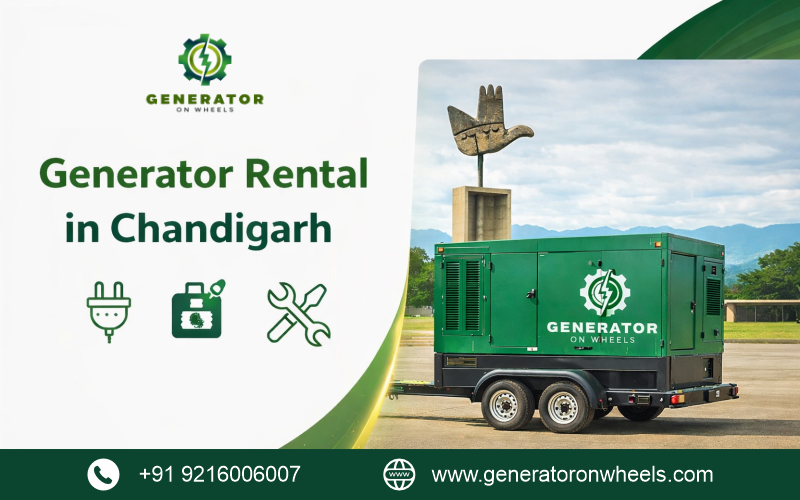 Generator Rental in Chandigarh
