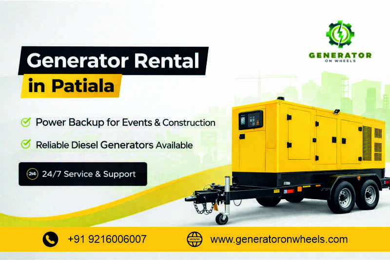 Generator Rental in Patiala
