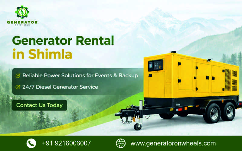 Generator Rental in Shimla