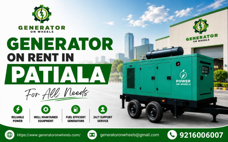 Generator On Rent In Patiala For All Needs